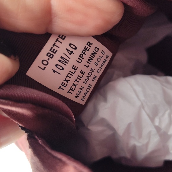 LOUSE ET CIE SNEAKER IN WINE 🍷 Size 10 - Picture 9 of 9